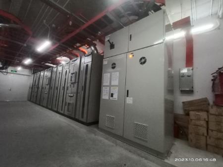 THi công lắp đặt hệ thống tiết kiệm điện cho siêu thị GO Thái Bình